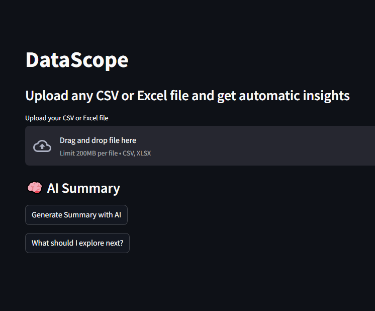 DataScope Preview
